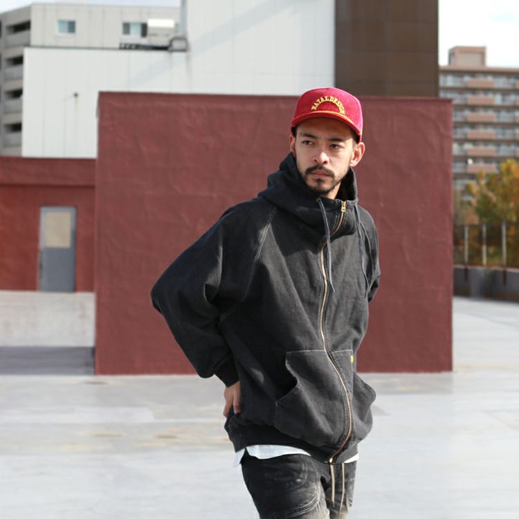 NATAL DESIGN DENIM SWEAT PARKA B.I.G | Brownfloor clothing