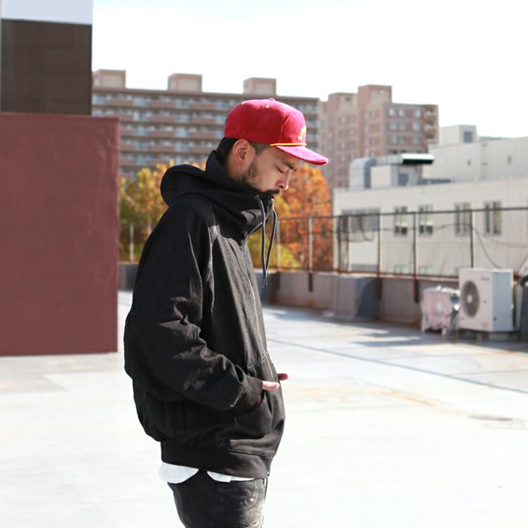 NATAL DESIGN DENIM SWEAT PARKA B.I.G | Brownfloor clothing