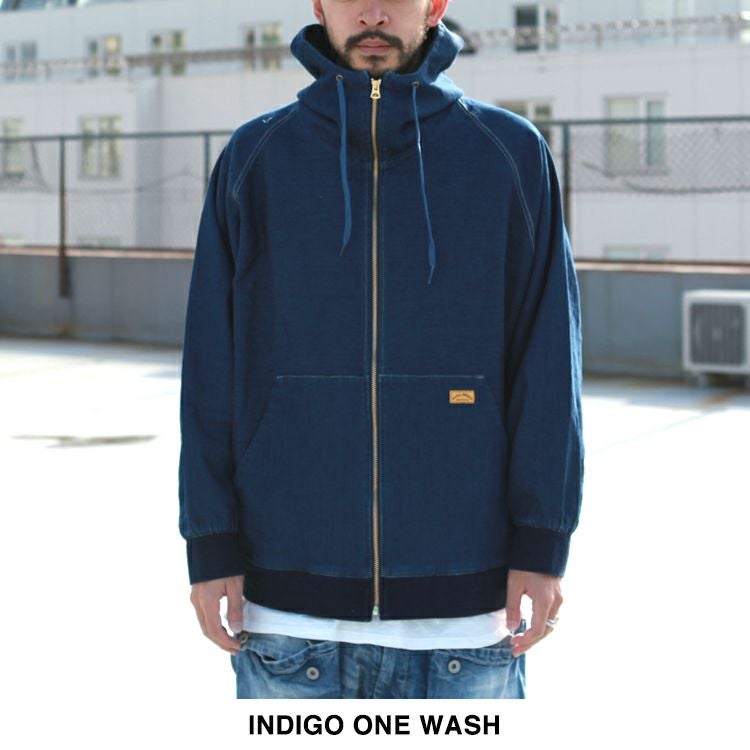 NATAL DESIGN DENIM SWEAT PARKA B.I.G | Brownfloor clothing