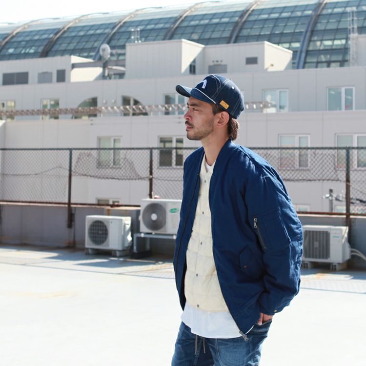 GOHEMP PEACE MA-1 / H/C TWILL 起毛 | Brownfloor clothing