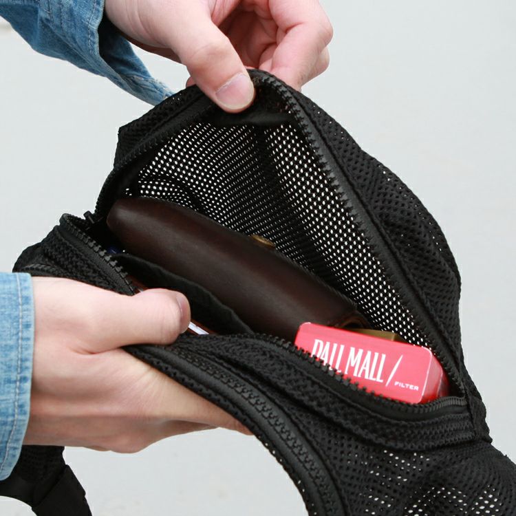 F/CE. MESH WEIST BAG | Brownfloor clothing