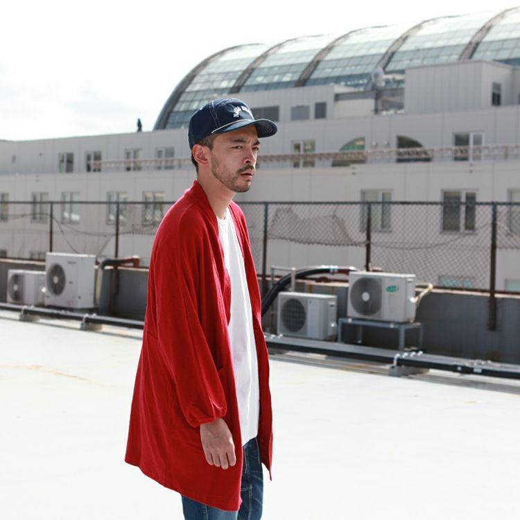 GOHEMP HAORIN JACKET / HEAVY JERSEY | Brownfloor clothing
