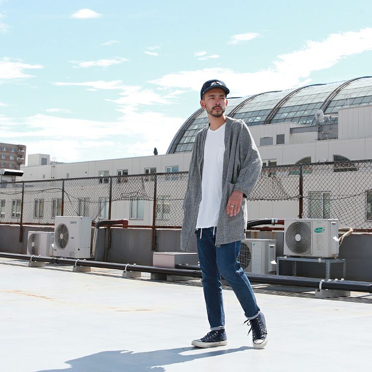 GOHEMP HAORIN JACKET / HEAVY JERSEY | Brownfloor clothing