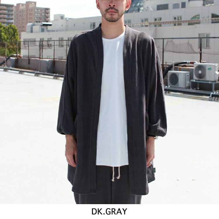 GOHEMP HAORIN JACKET / HEAVY JERSEY | Brownfloor clothing