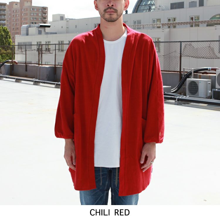 GOHEMP HAORIN JACKET / HEAVY JERSEY | Brownfloor clothing