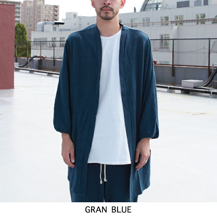 GOHEMP HAORIN JACKET / HEAVY JERSEY | Brownfloor clothing