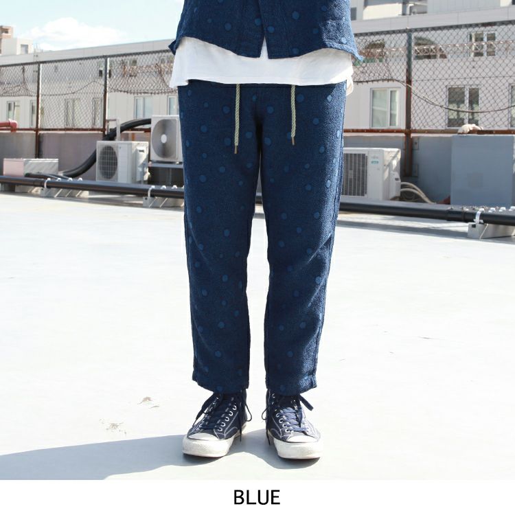 GOHEMP HARVESTER PANTS / GOMA ART JACQUARD | Brownfloor clothing