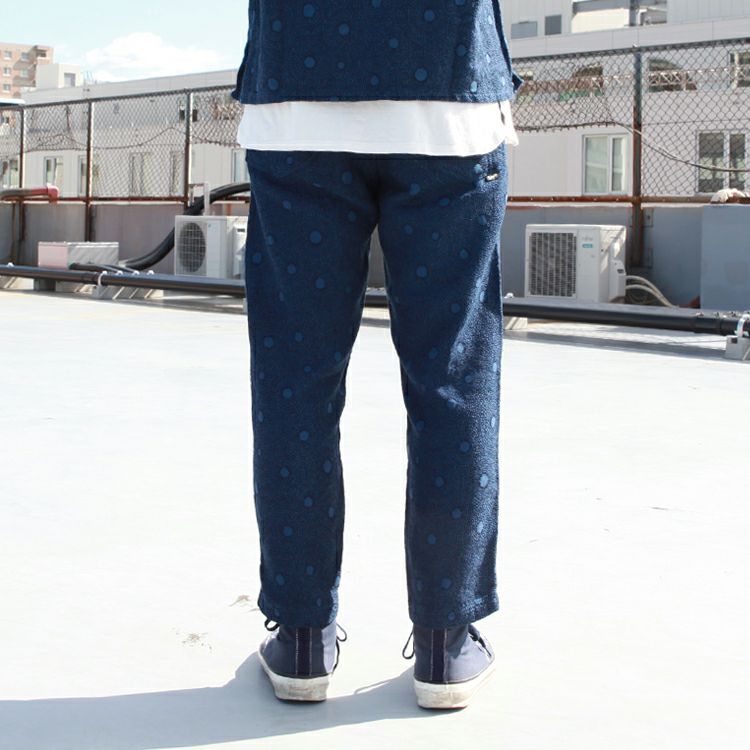 GOHEMP HARVESTER PANTS / GOMA ART JACQUARD | Brownfloor clothing