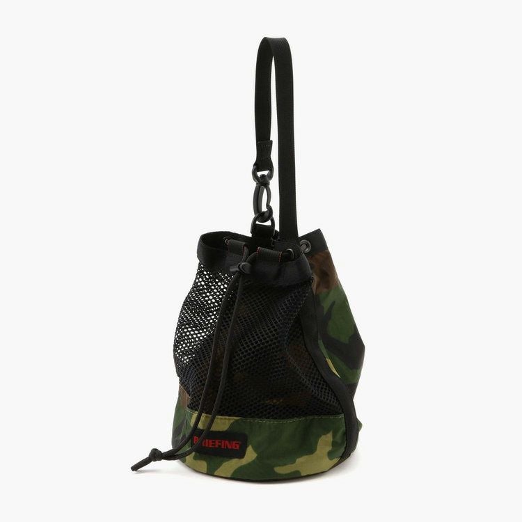 BRIEFING DUAL DRAWSTRING POUCH MESH | Brownfloor clothing