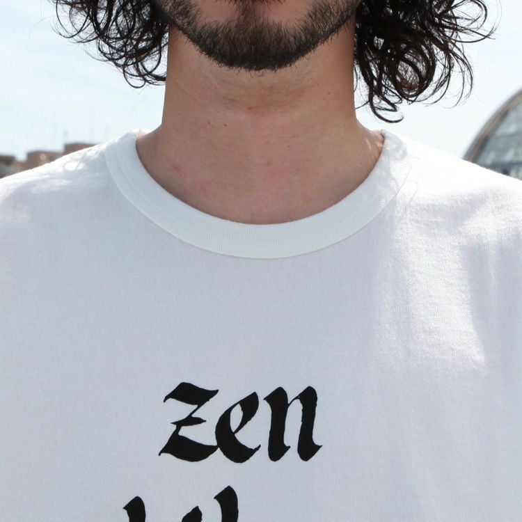 TACOMA FUJI RECORDS ZEN HIKER SS TEE by FERNAND WANG-TEA designed