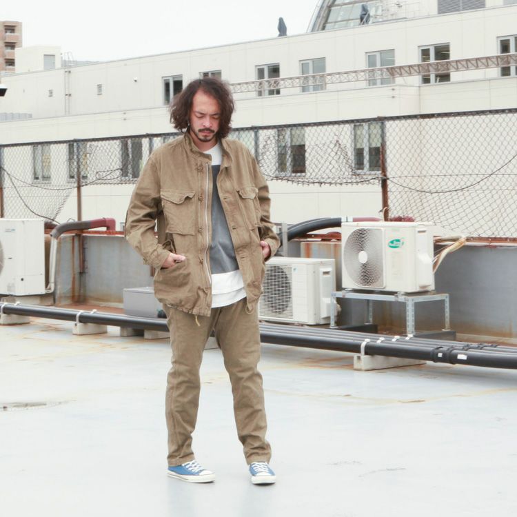 SAGE DE CRET C/Lヘビーツイル M65タイプジャケット | Brownfloor clothing