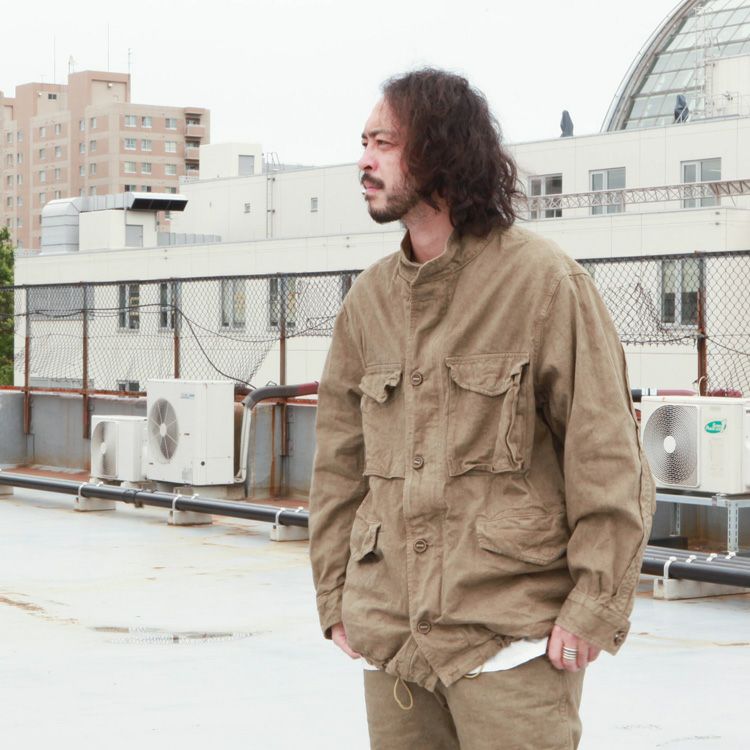 SAGE DE CRET C/Lヘビーツイル M65タイプジャケット | Brownfloor clothing
