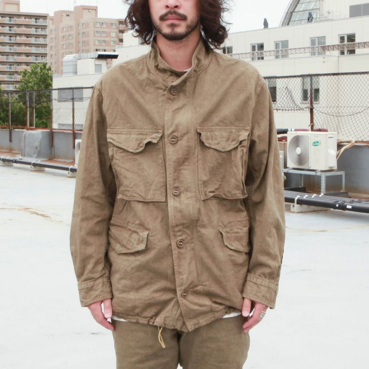 SAGE DE CRET C/Lヘビーツイル M65タイプジャケット | Brownfloor clothing