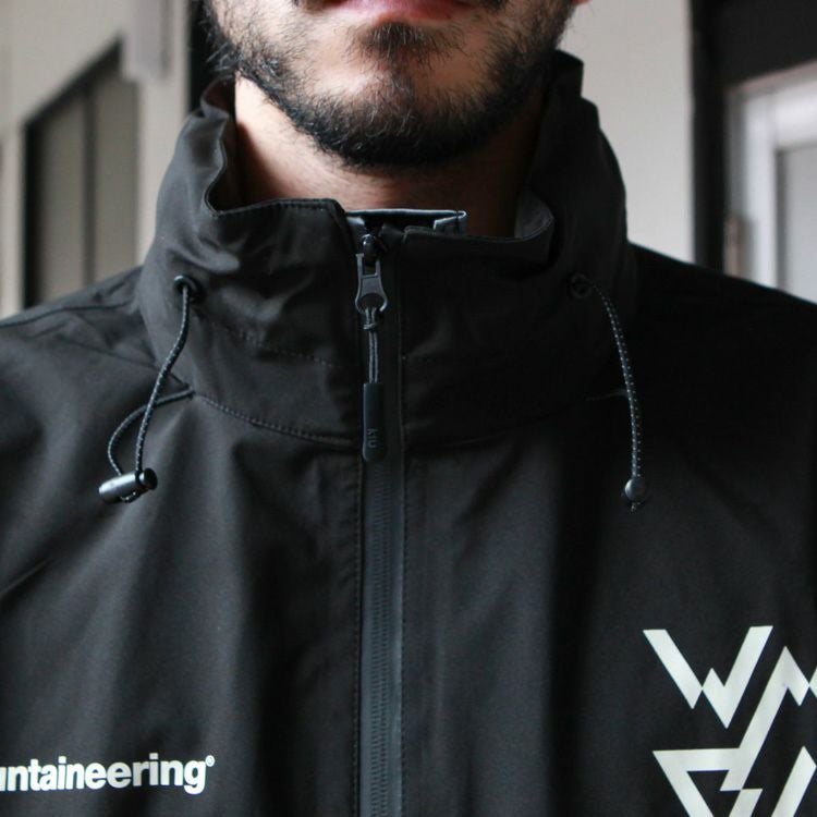White Mountaineering W.M.B.C WATERPROOF ZIP UP JACKET | Brownfloor