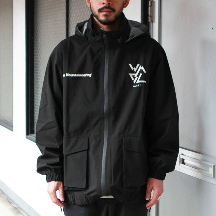 White Mountaineering W.M.B.C WATERPROOF ZIP UP JACKET | Brownfloor