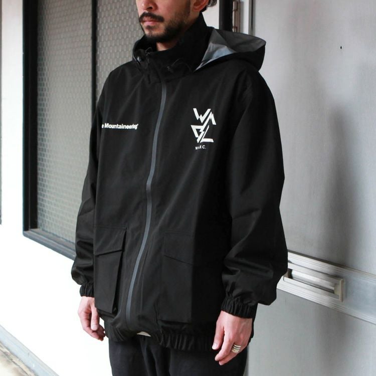 White Mountaineering W.M.B.C WATERPROOF ZIP UP JACKET | Brownfloor
