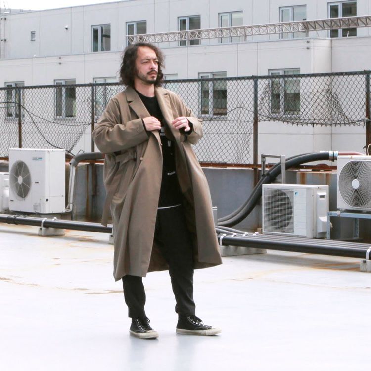 F/CE. WRAP COAT | Brownfloor clothing