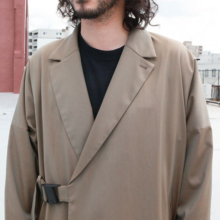 F/CE. WRAP COAT | Brownfloor clothing