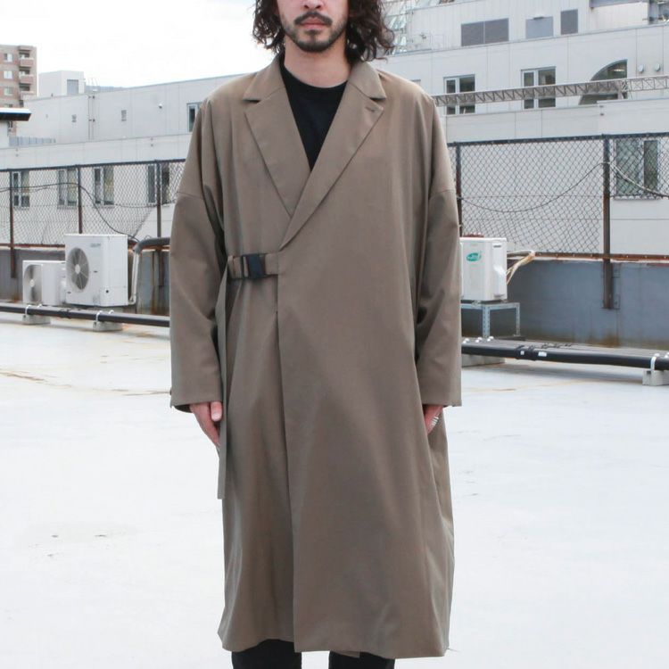 F/CE. WRAP COAT | Brownfloor clothing