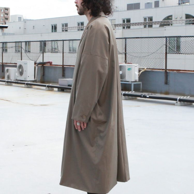 F/CE. WRAP COAT | Brownfloor clothing