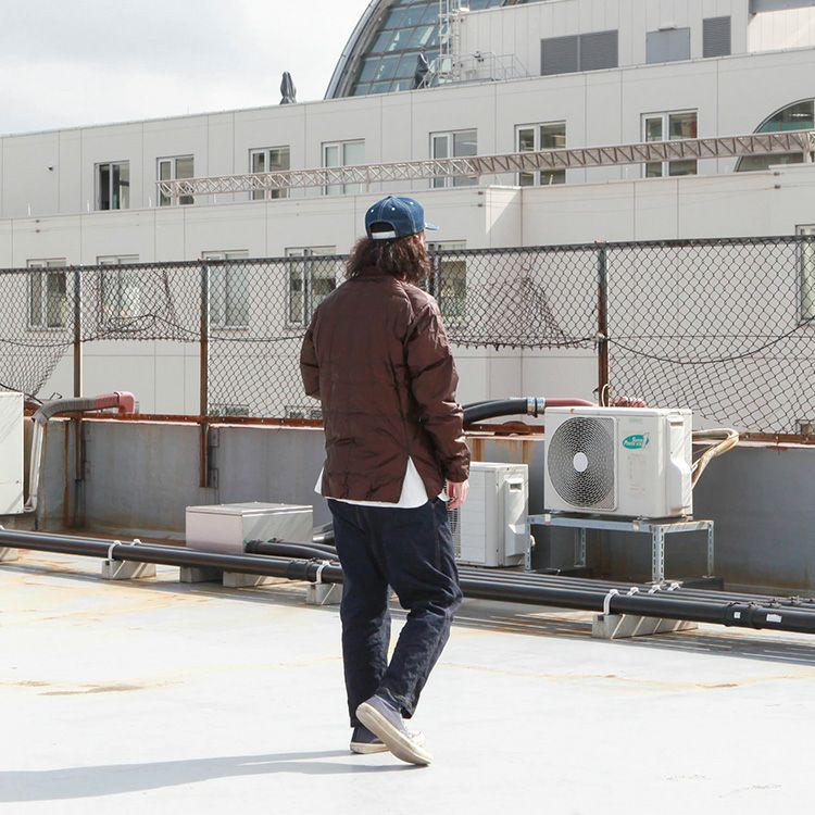 norbit Ventilation Side Slit Inner Down Jacket | Brownfloor clothing