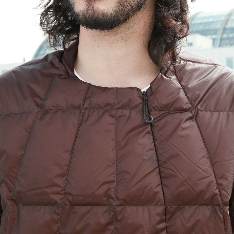 norbit Ventilation Side Slit Inner Down Jacket | Brownfloor clothing