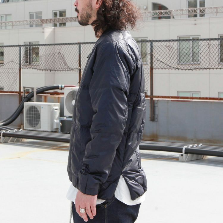 norbit Ventilation Side Slit Inner Down Jacket | Brownfloor clothing