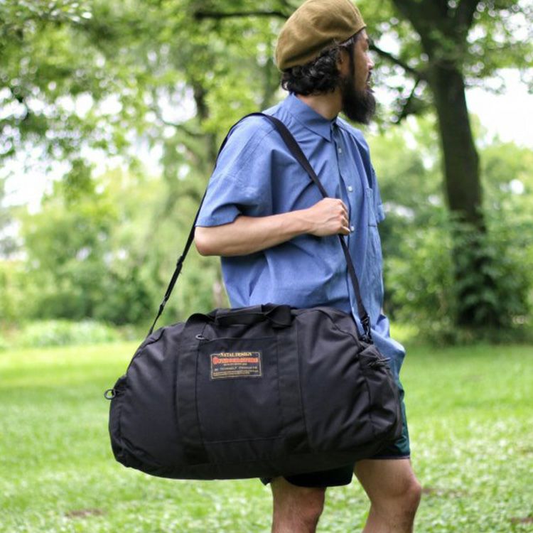 NATAL DESIGN KAMPING DUFFLE BAG | Brownfloor clothing