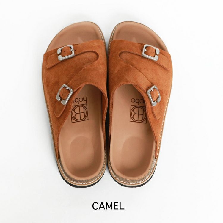 hobo ARTISAN SANDAL COW SUEDE | Brownfloor clothing