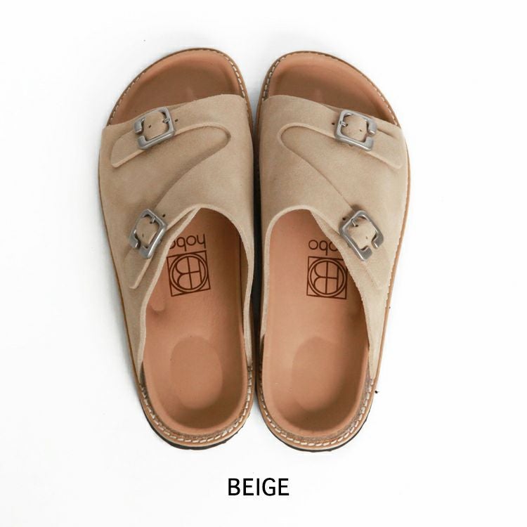 hobo ARTISAN SANDAL COW SUEDE | Brownfloor clothing