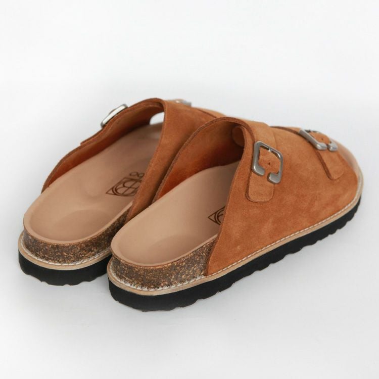 hobo ARTISAN SANDAL COW SUEDE | Brownfloor clothing