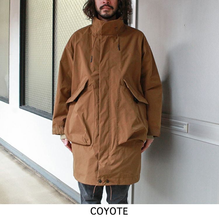 norbit Fishtail Wide Coat | Brownfloor clothing