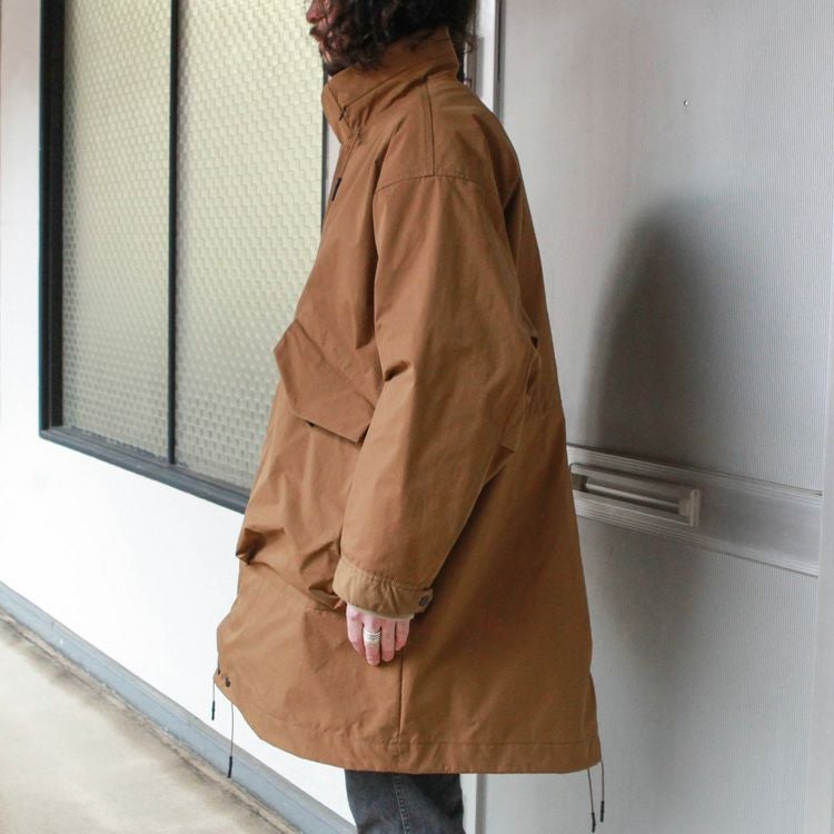 norbit Fishtail Wide Coat | Brownfloor clothing