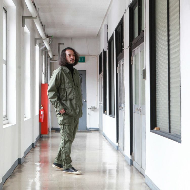 SAGE DE CRET C/N タイプライター ミリタリーシャツジャケット