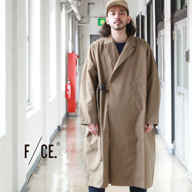 F/CE. WATERPROOF WRAP COAT防水ラップコートベージュ F/CE. WATERPROOF WRAP COAT | Brownfloor clothing