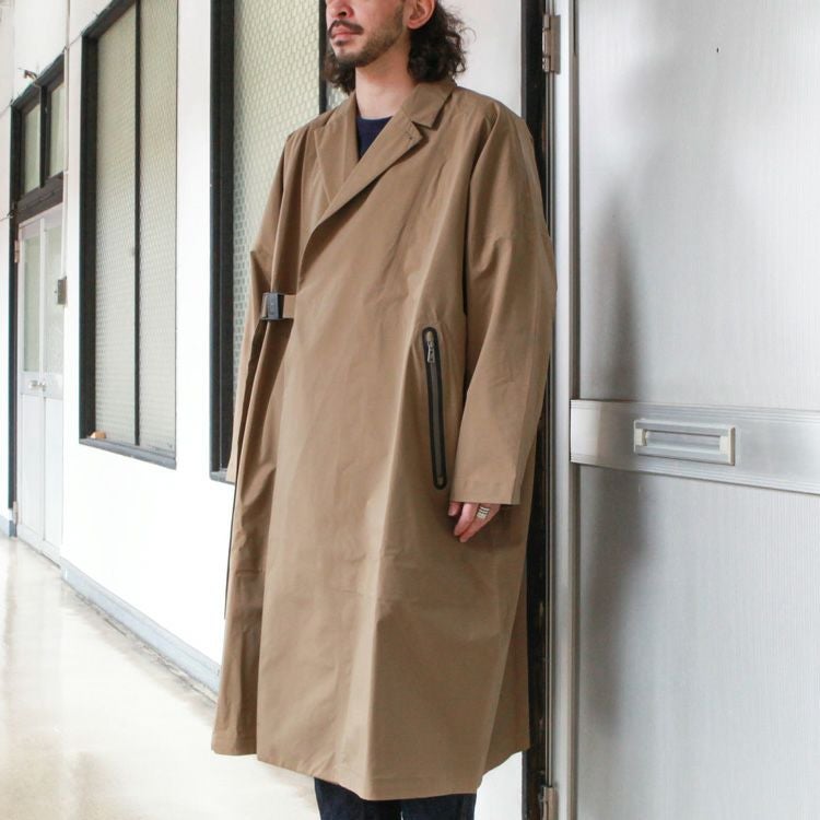 F/CE. WATERPROOF WRAP COAT | Brownfloor clothing