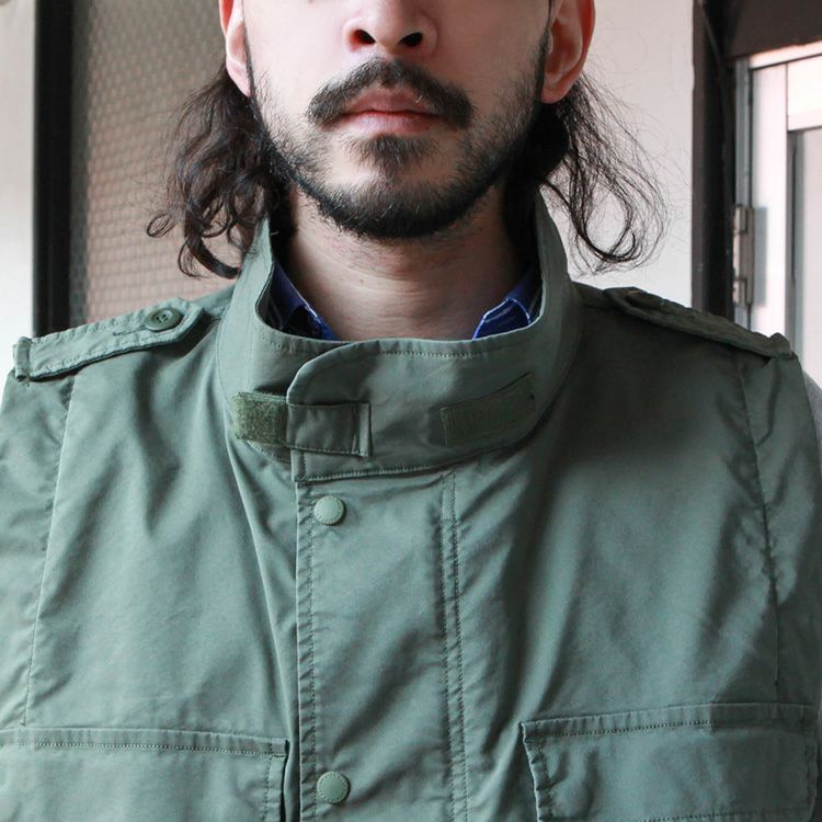 F/CE. LAYERED M-65 FIELD COAT | Brownfloor clothing