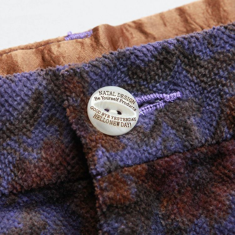 NATAL DESIGN EL NINO WIDE PANTS RICE CORD | Brownfloor clothing