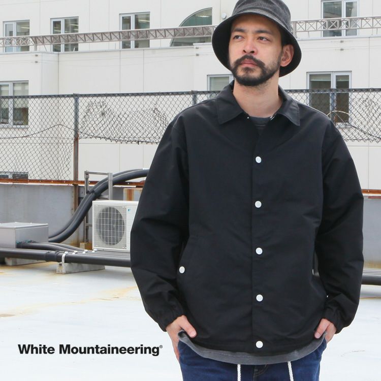 White Mountaineering コーチジャケット GORE-TEX White