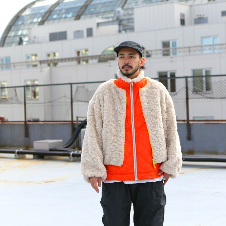 F/CE. F/CE.×DIGAWEL Fleece Cold Climate Jacket | Brownfloor clothing
