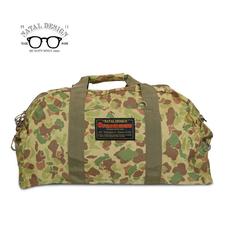 NATAL DESIGN KAMPING DUFFLE BAG | Brownfloor clothing