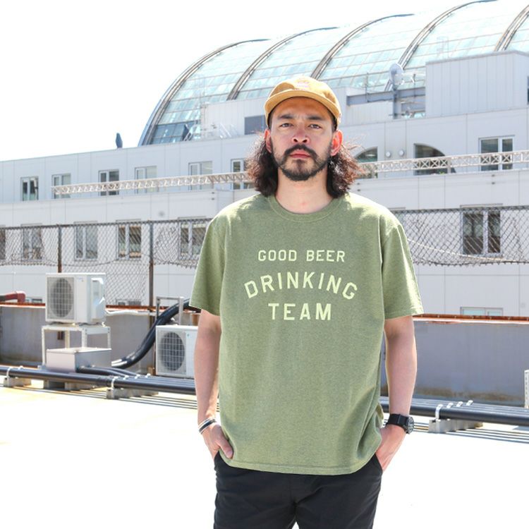 TACOMA FUJI RECORDS GOOD BEER DRINKING TEAM design by Shuntaro
