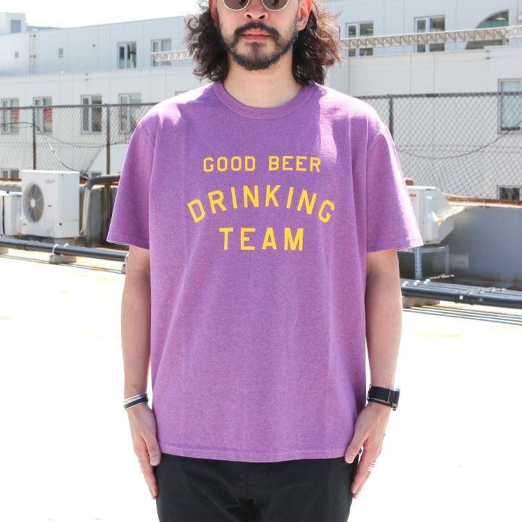 TACOMA FUJI GOOD BEER パーカー　リバースウィーブ　L TACOMA FUJI RECORDS GOOD BEER DRINKING TEAM design by Shuntaro