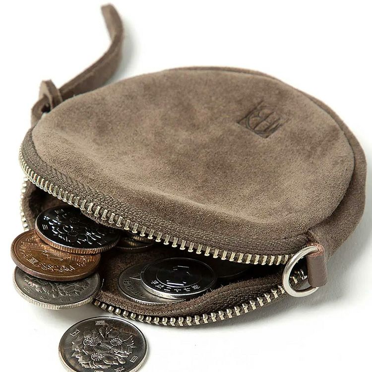 hobo COIN CASE COW SUEDE 2023AW | Brownfloor clothing
