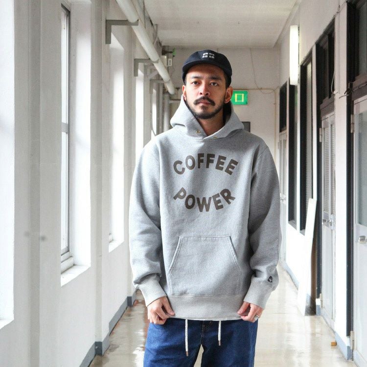 TACOMA FUJI RECORDS COFFEE POWER HOODIE designed by Yunosuke