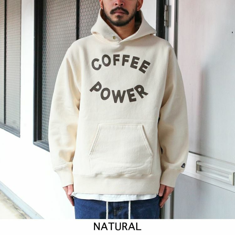 TACOMA FUJI RECORDS COFFEE POWER HOODIE designed by Yunosuke