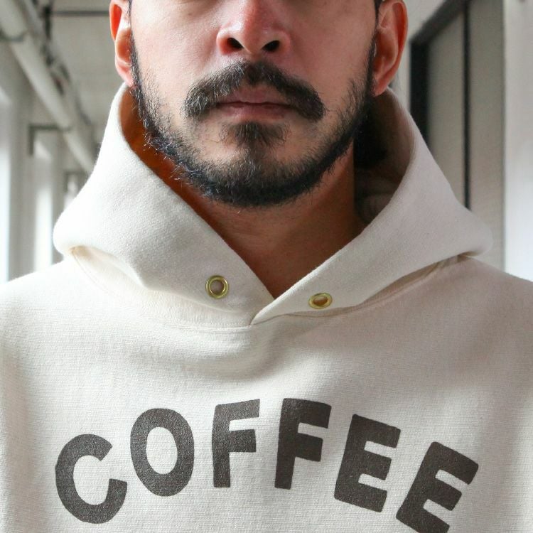 TACOMA FUJI RECORDS COFFEE POWER HOODIE designed by Yunosuke