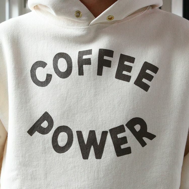 TACOMA FUJI RECORDS COFFEE POWER HOODIE designed by Yunosuke