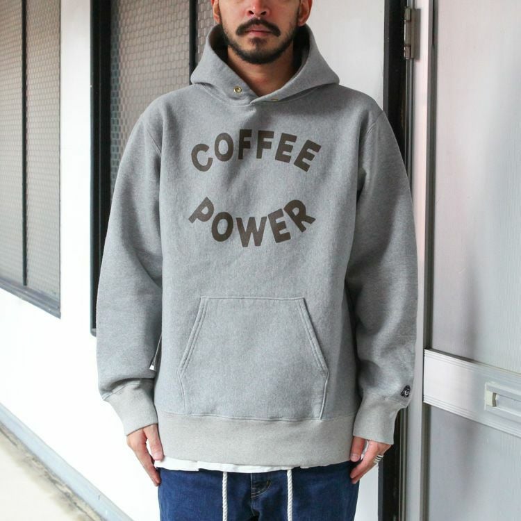クリ　タコマフジ　パーカー　COFFEE POWER グレー　M TACOMA FUJI RECORDS COFFEE POWER HOODIE designed by Yunosuke