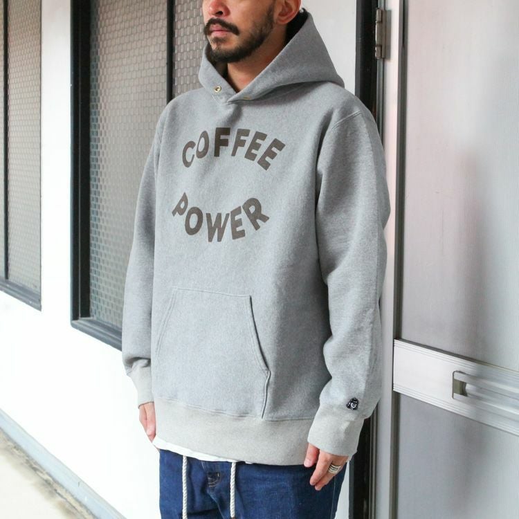 TACOMA FUJI RECORDS COFFEE POWER HOODIE designed by Yunosuke